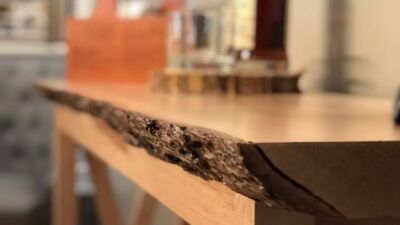 Maple Wall Table