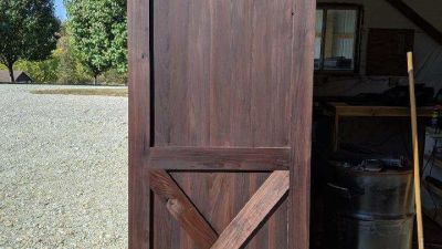 Thermally Modified Barn Door