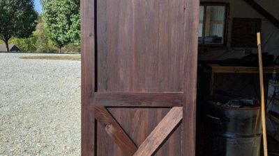 Thermally Modified Barn Door