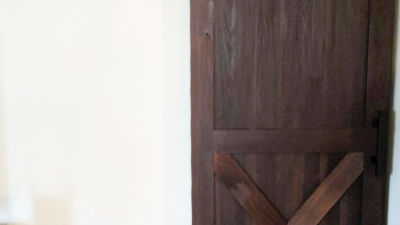 Thermally Modified Barn Door