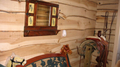 Natural Edge Siding - Interior