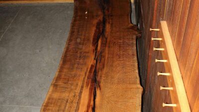 Live Edge White Oak Table
